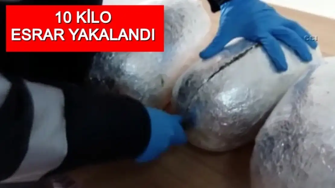 Trende Esrar Ele Geçirildi