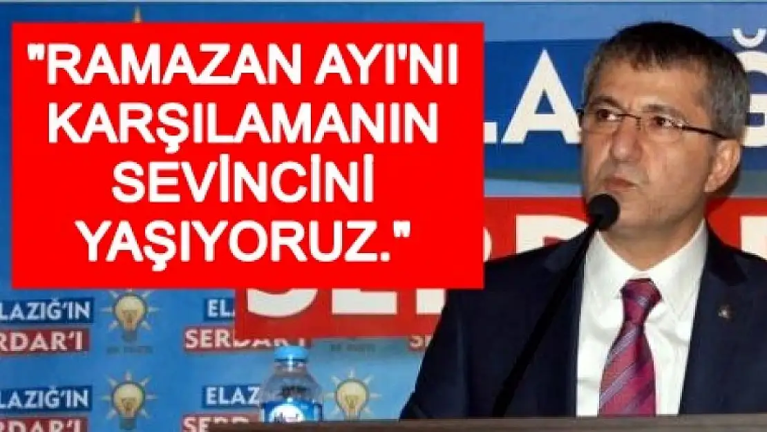 Serdar'dan Ramazan Mesajı...