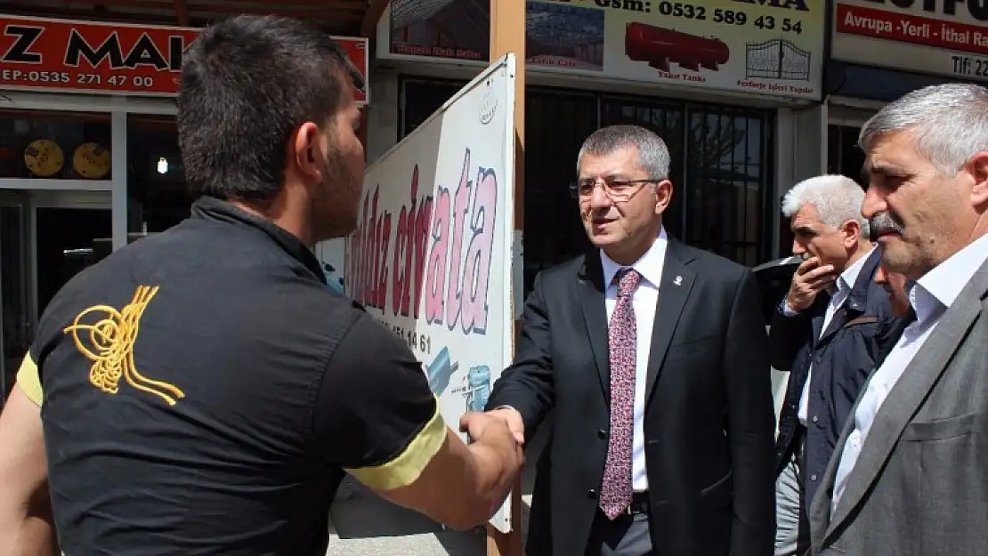 Ömer Serdar'dan Sanayi Esnafına Ziyaret