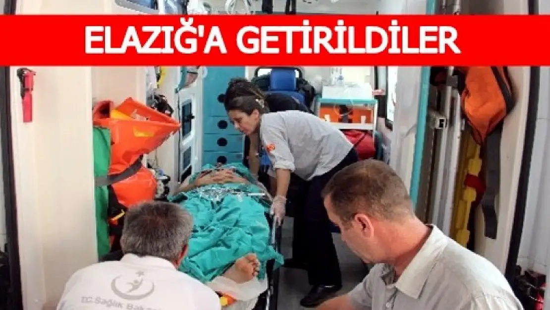 Yaralı Polisler Elazığ'a Getirildi