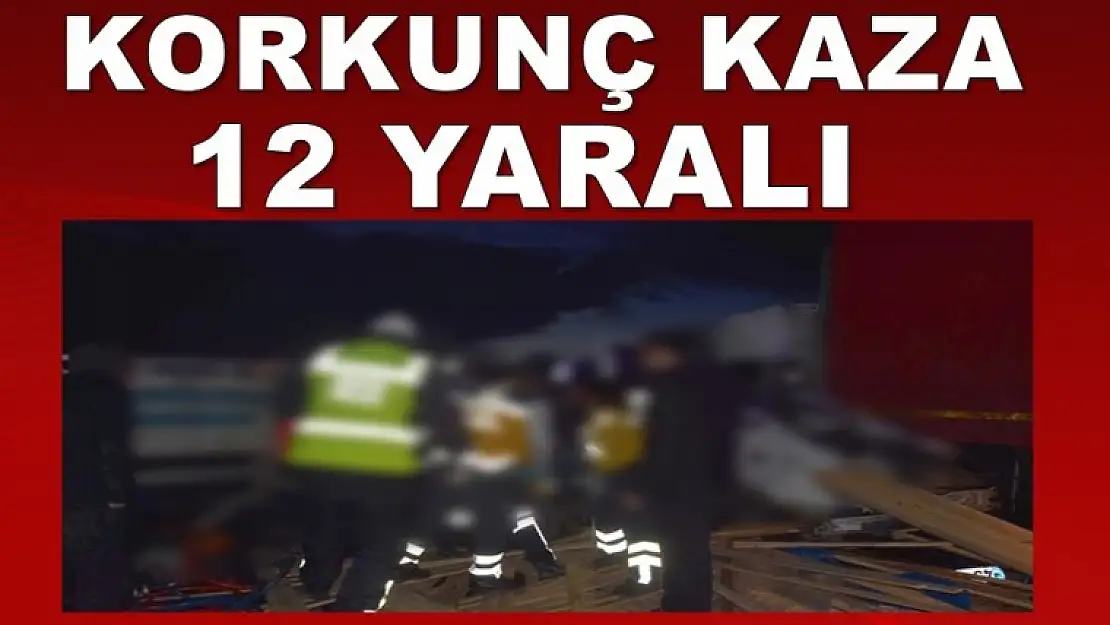Korkunç Zincirleme Kaza: 12 Yaralı