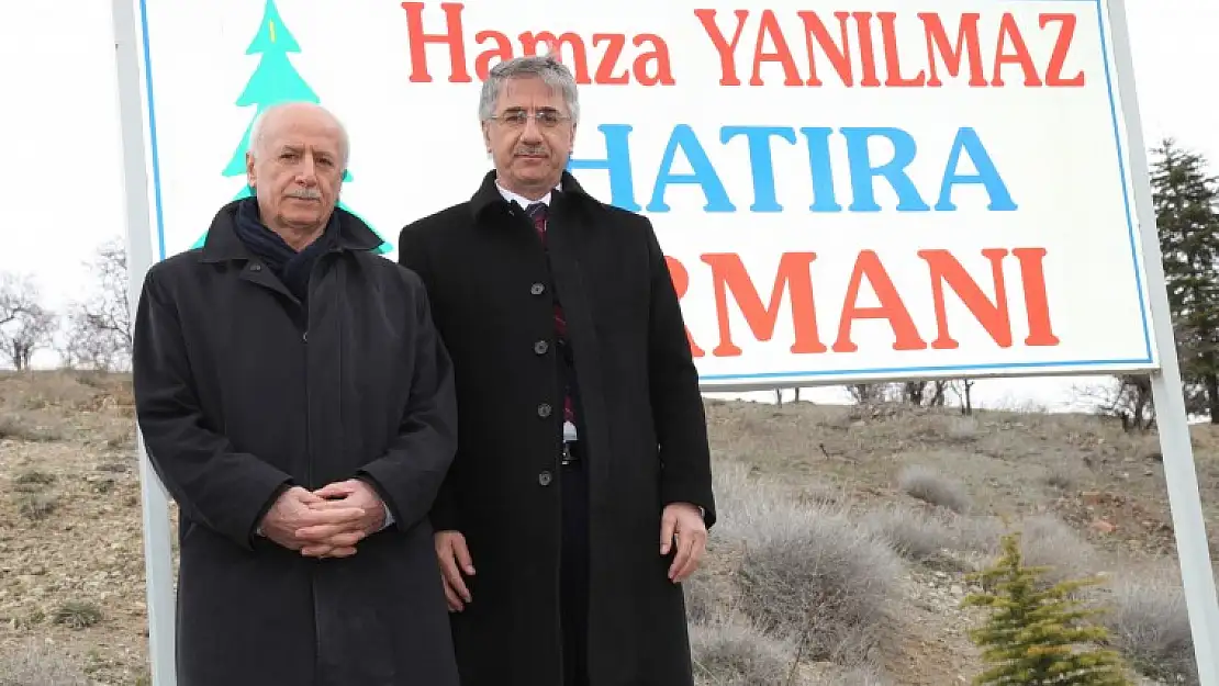 Hamza Yanılmaz Anısına Fidan Dikildi