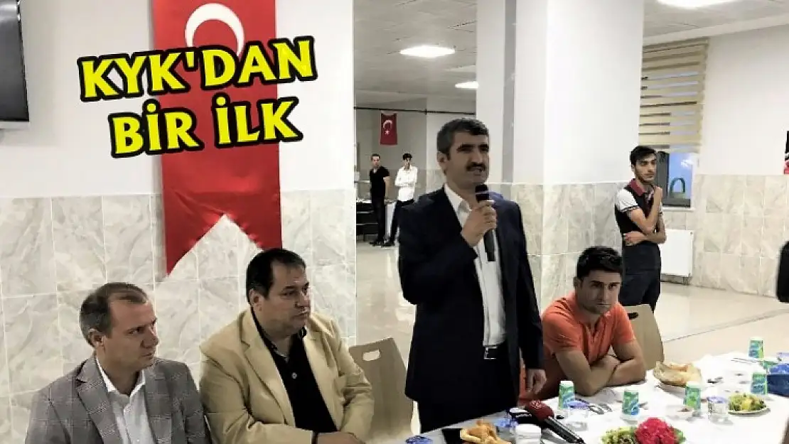 KYK Elazığ İl Müdürlüğü'nden İftar Yemeği
