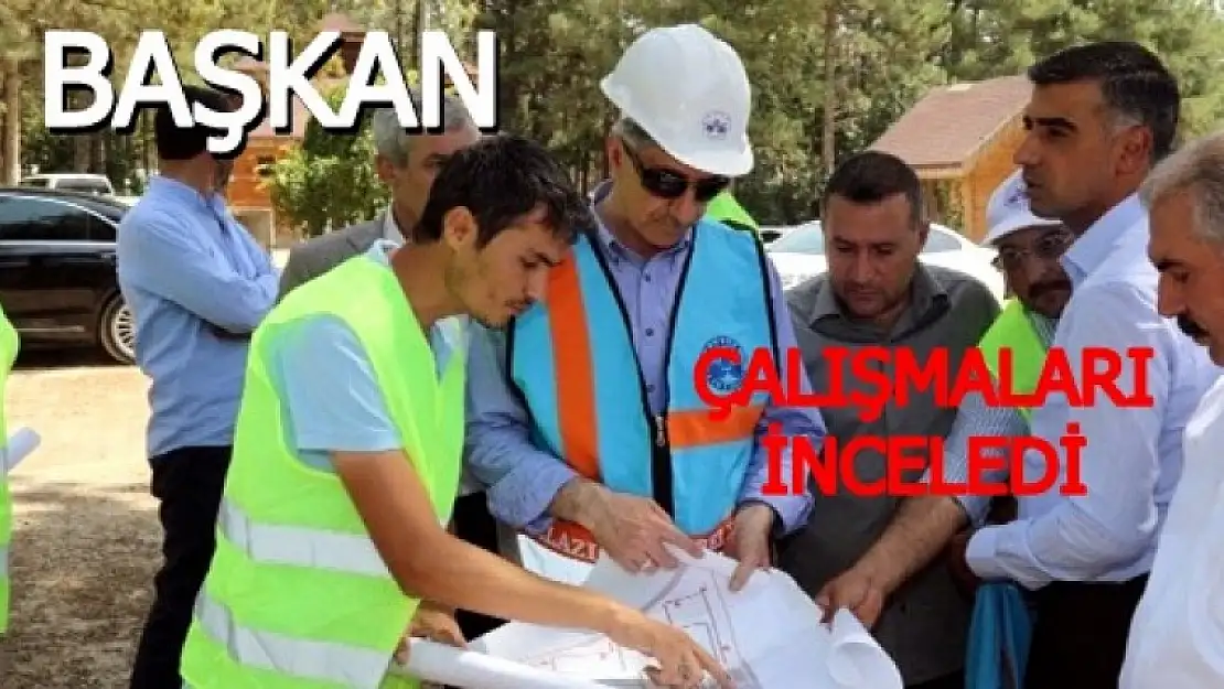 Yerinde İncelemelerde Bulundu