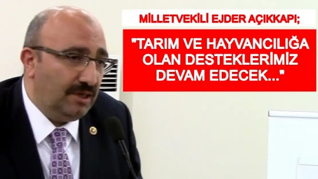 Kırmız Et Üreticileri Toplantısı