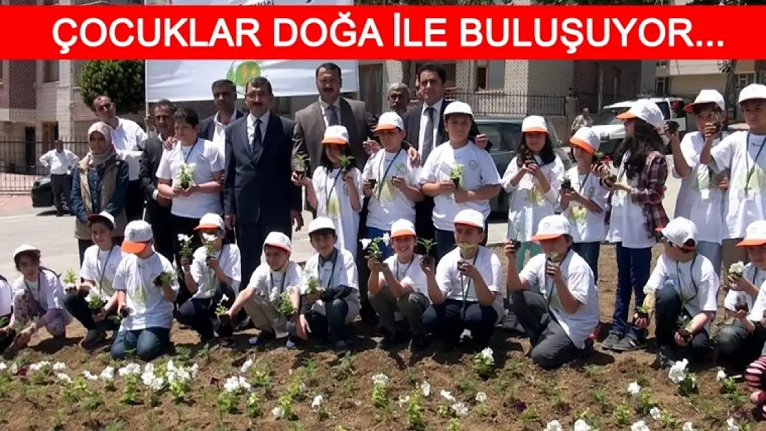 'Lider Çocuk Tarım Kampında'
