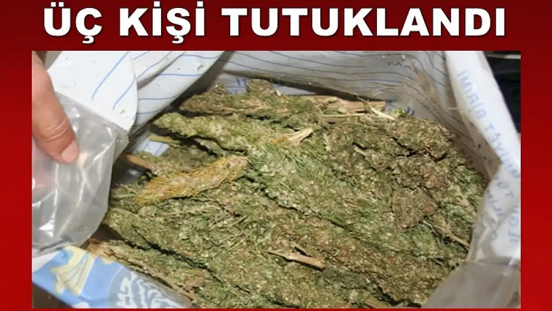 Elazığ'da Uyuşturucudan 3 Tutuklama