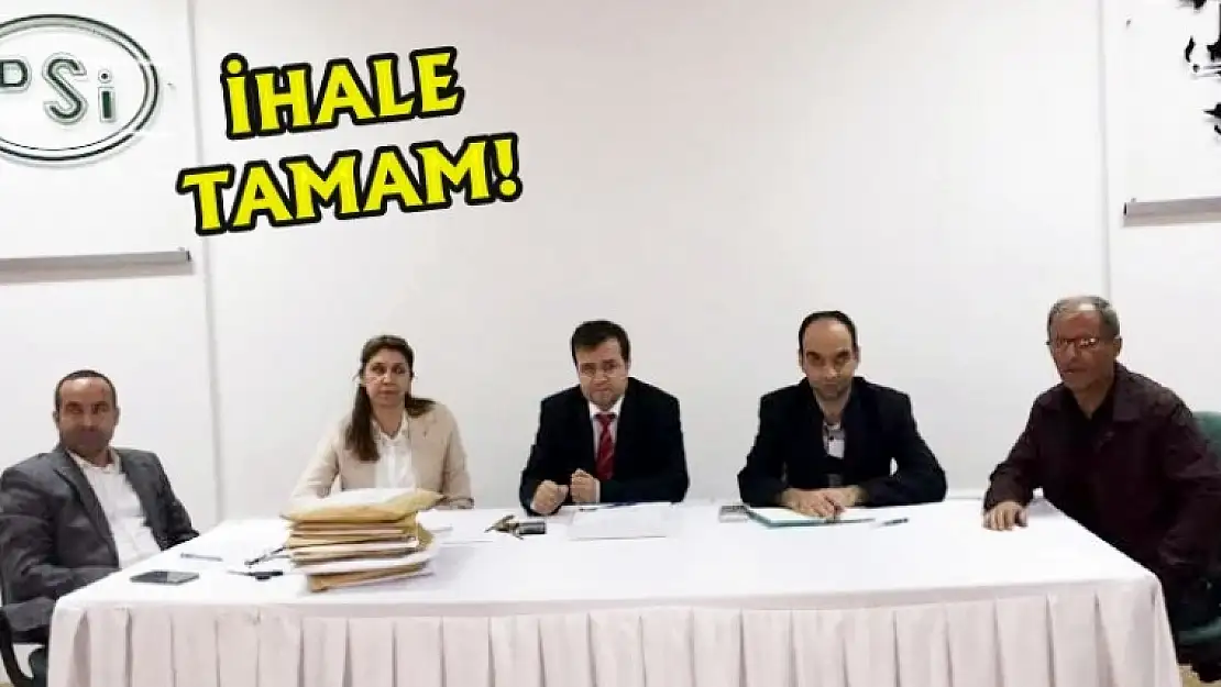 İhale Süreci Bitti