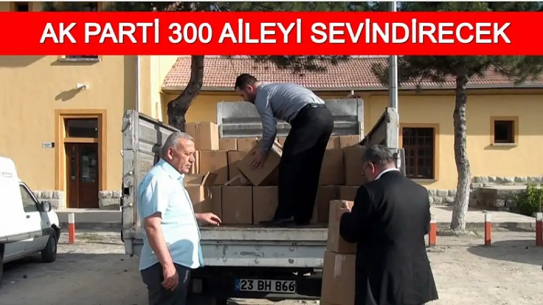 AK Parti'den İhtiyaç Sahiplerine Yardım
