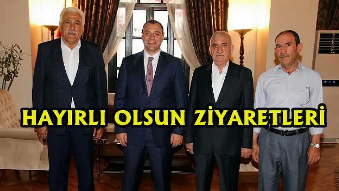 Vali Kaldırım'a Ziyaretler Sürüyor
