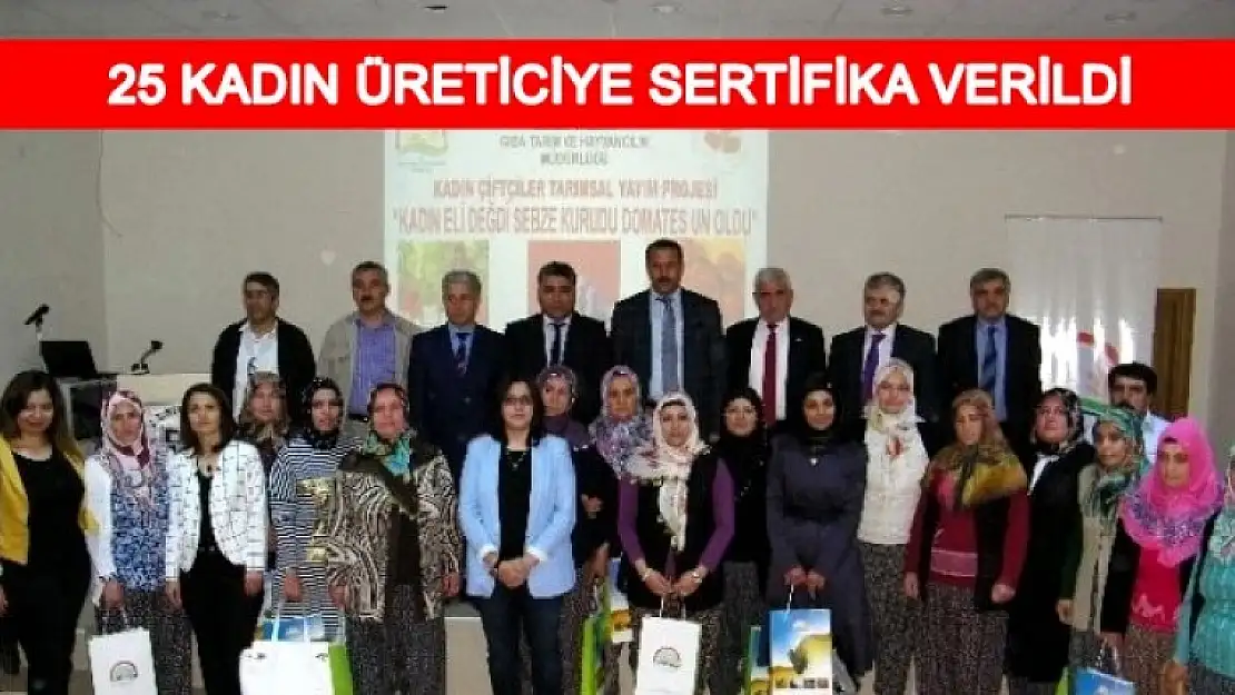 Sertifikalarını Aldılar