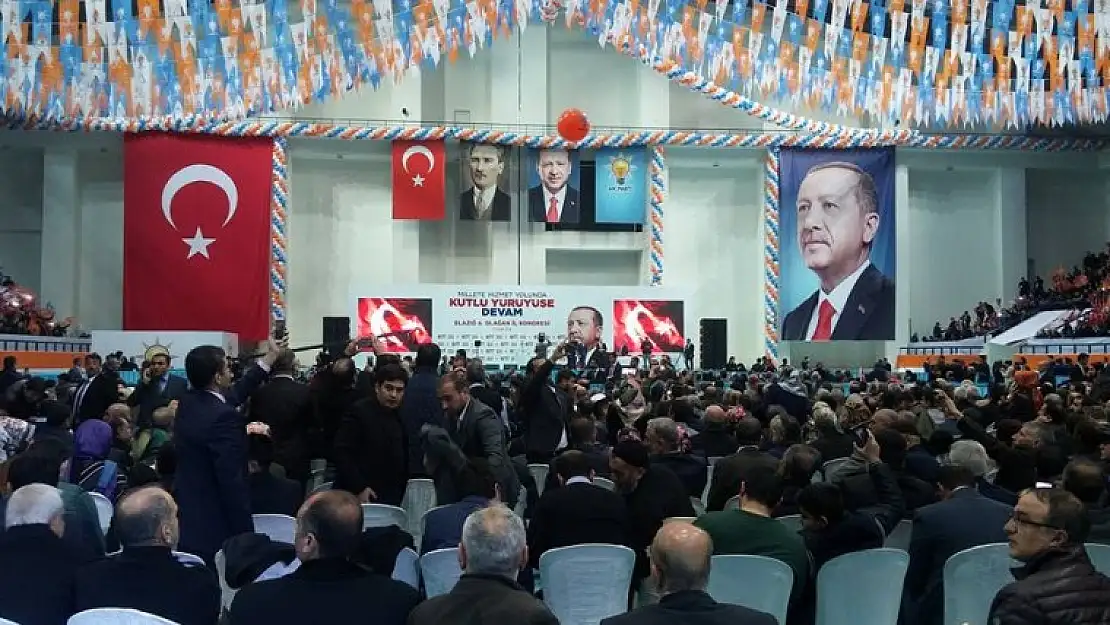 Cumhurbaşkanı Erdoğan Elazığ'da