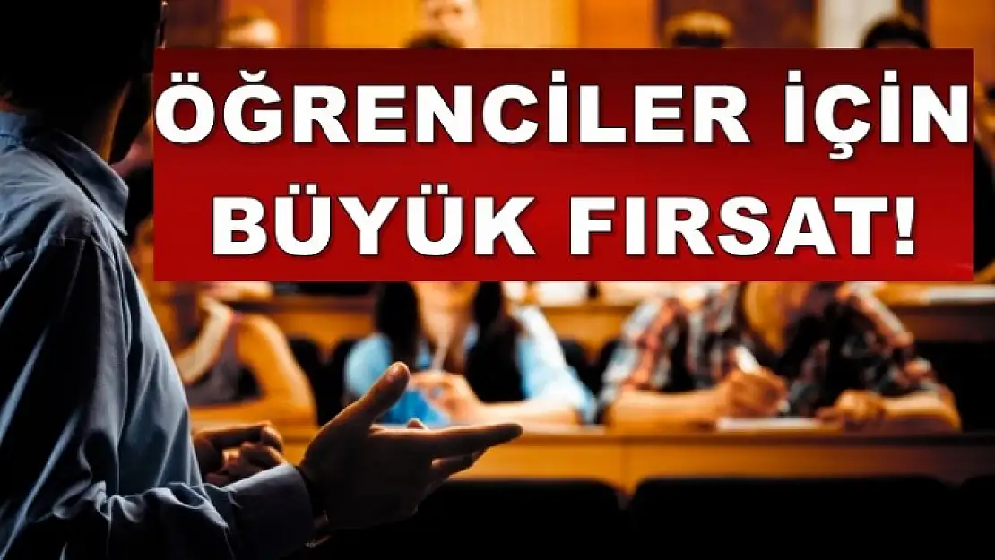 Öğrencilerin Dikkatine!