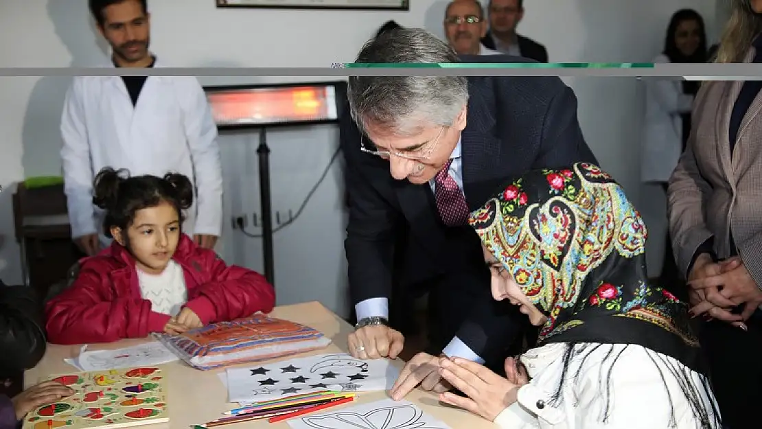 Başkan Yanılmaz'dan Rehabilitasyon Merkezi'ne Ziyaret