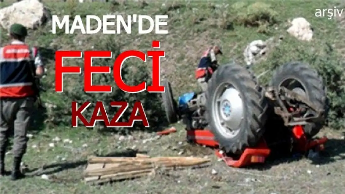 Traktör Şarampole Yuvarlandı!