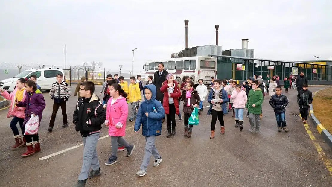 Miniklerden Geleceğin Tesislerine Ziyaret