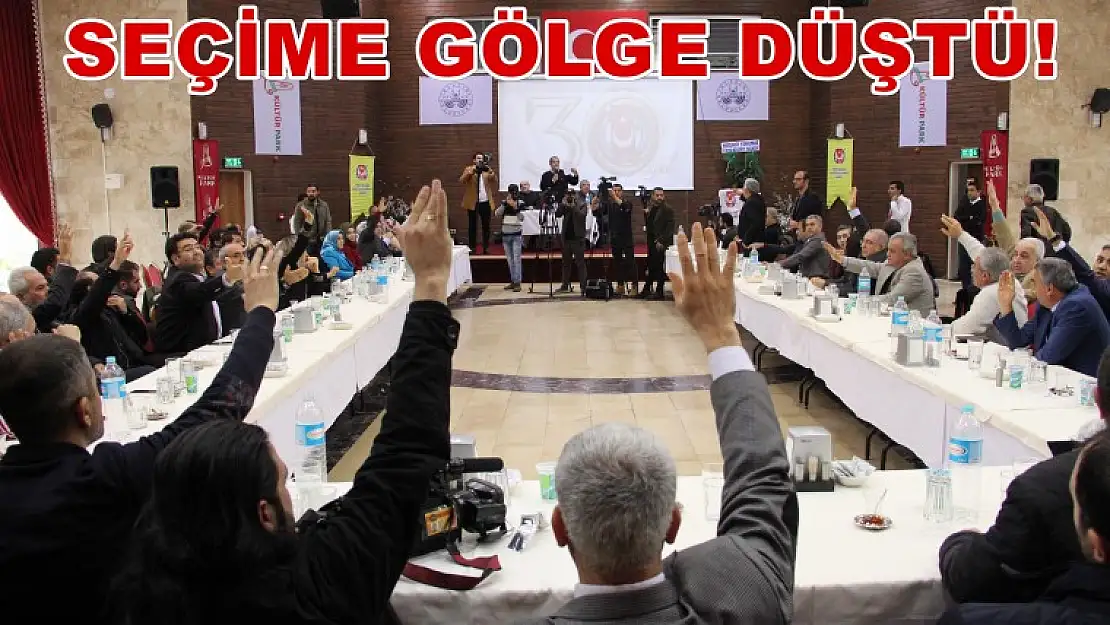 Seçime Gölge Düştü