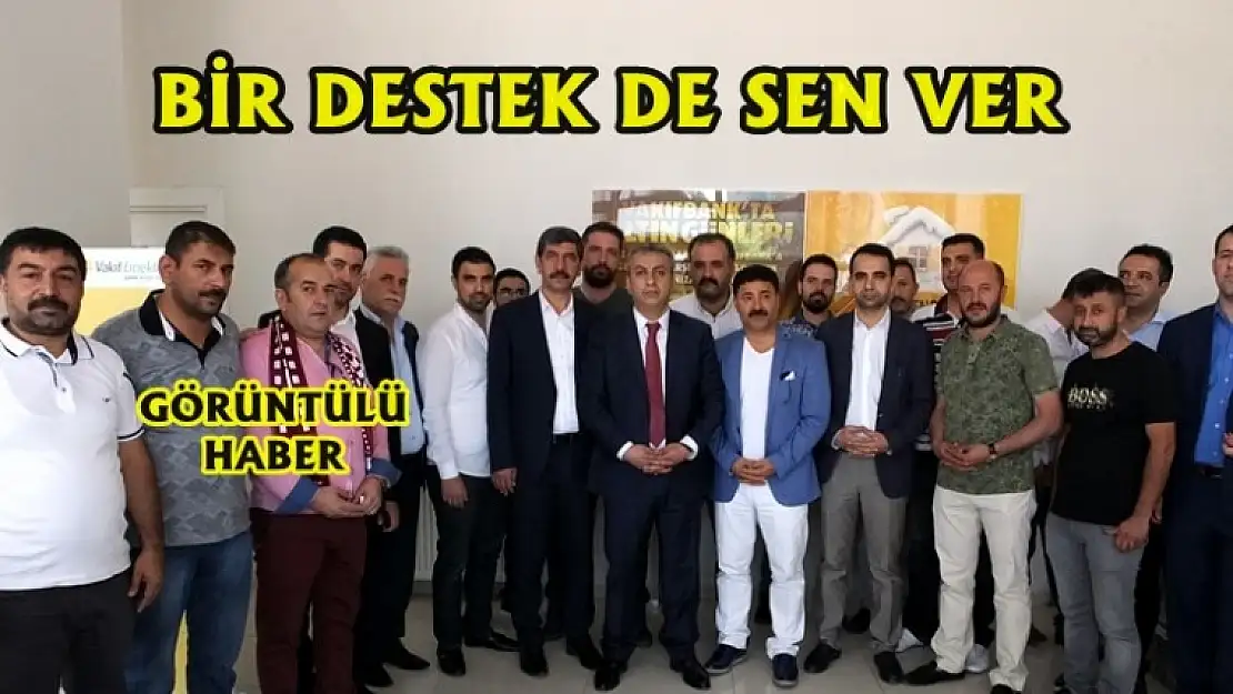 Başkan Karataş da Destek Verdi