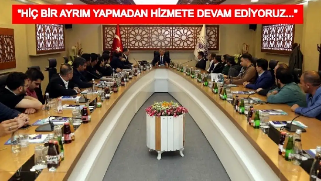 Gençlerden Başkan'a Ziyaret