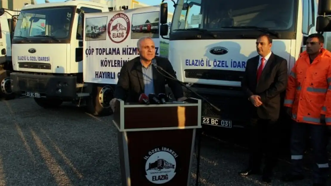 Köylerde Çöp Toplama Hizmeti Başladı