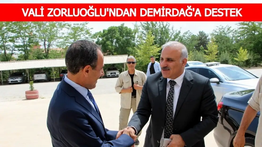 Zorluoğlu'ndan Demirdağ'a Ziyaret