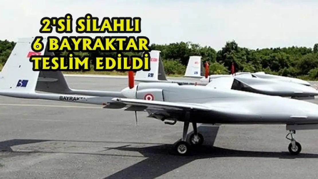İHA'lar Teslim Edildi