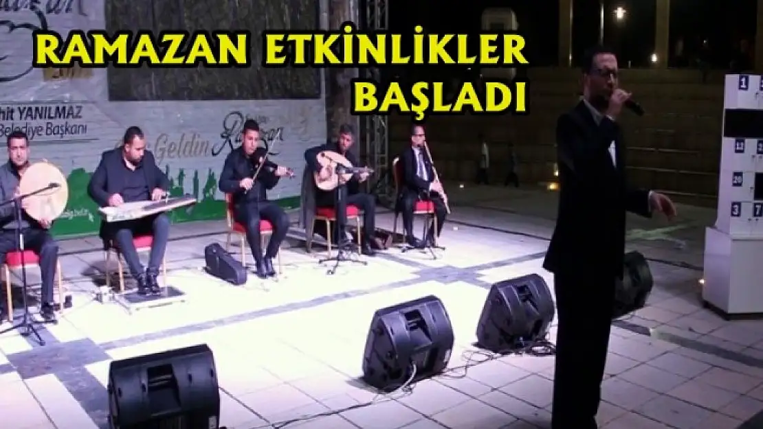 Etkinlikler Başladı