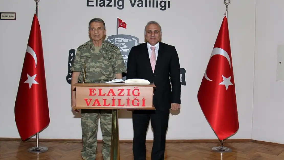 Orgeneral Mendi'den Vali Zorluoğlu'na Ziyaret