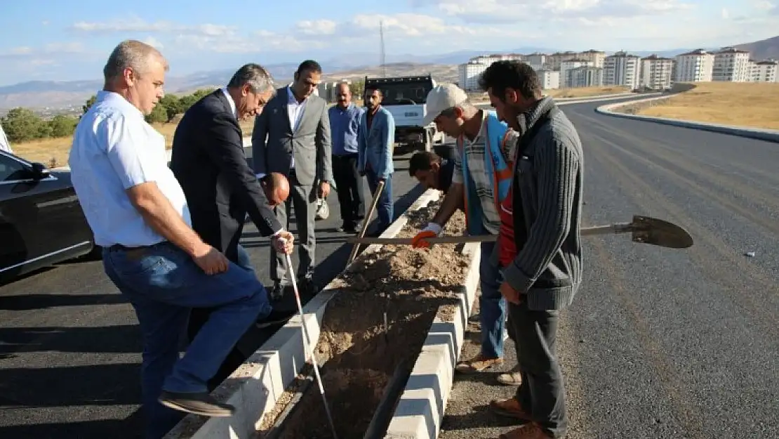 Başkan Yanılmaz Kuzey İmar Yolu'nda İncelemelerde Bulundu