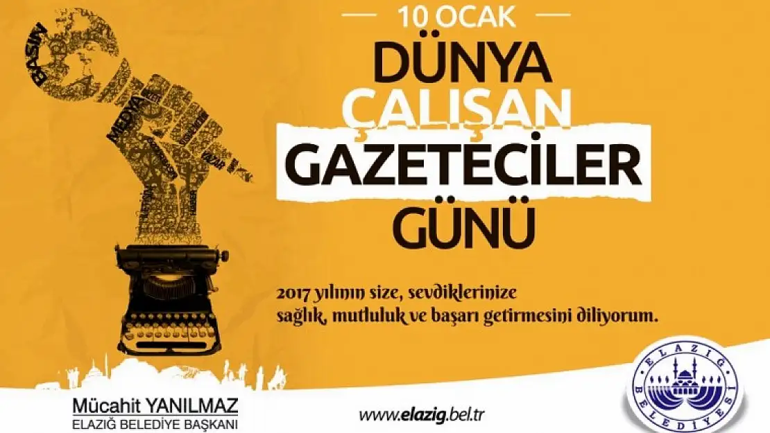 Gazeteciler Günü Mesajı