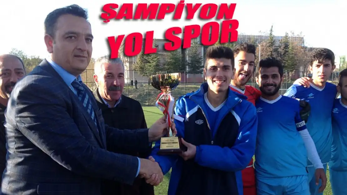 U-19 Şampiyonu YOL SPOR