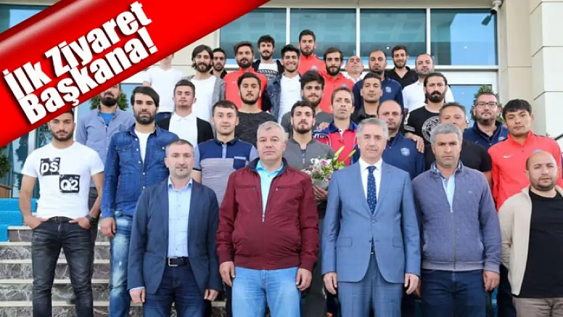 İlk Ziyaret Başkan'a!..