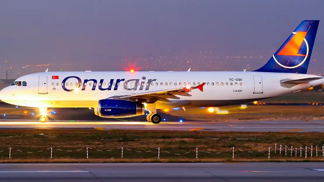 Onur Air Elazığ Uçuşlarına Yeniden Başladı