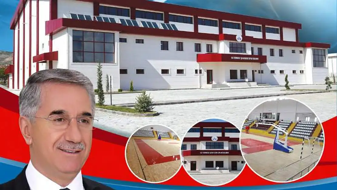 15 Temmuz Şehitleri Spor Salonu Açılıyor