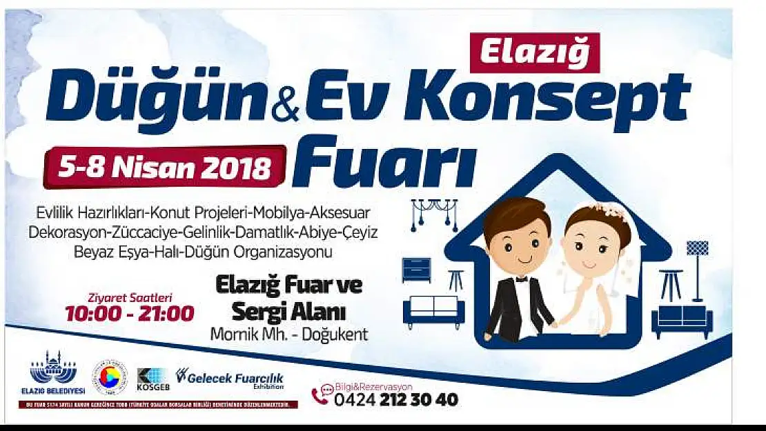 Düğün ve Ev Konsept Fuarı Açılıyor