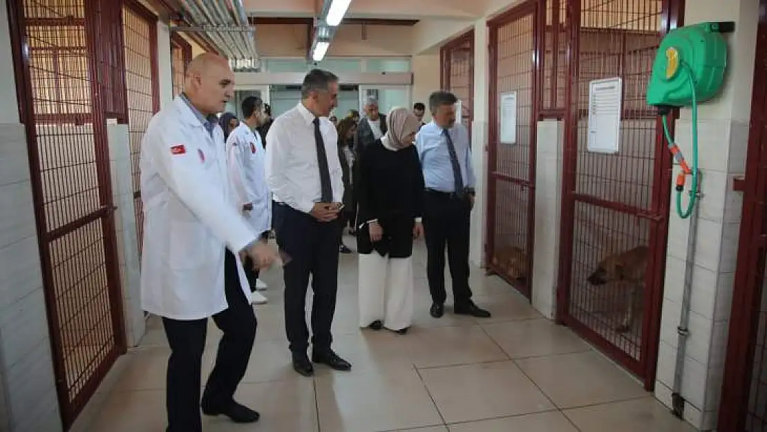 AK Parti'den Hayvan Hastanesi'ne Ziyaret