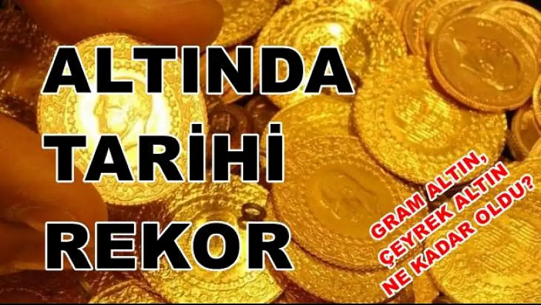 Altın Rekor Üstüne Rekor Kırıyor!