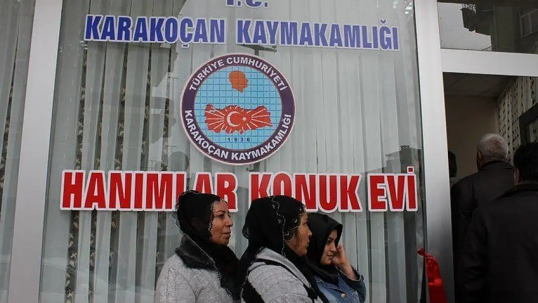Karakoçan'da Hanımlara Konuk Evi