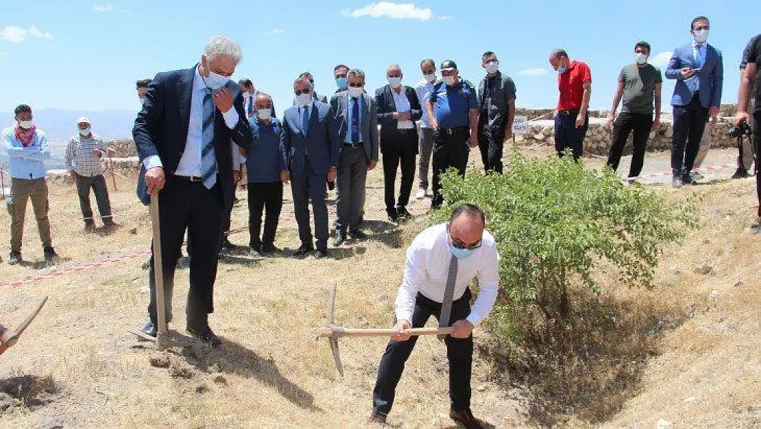 Harput kalesinde bin metrekarelik alanda kazı çalışması yapılacak