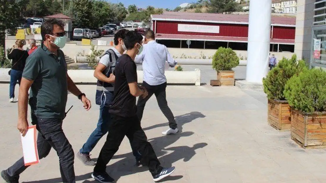 Hırsız, önce güvenlik kamarasına sonra polise yakalandı