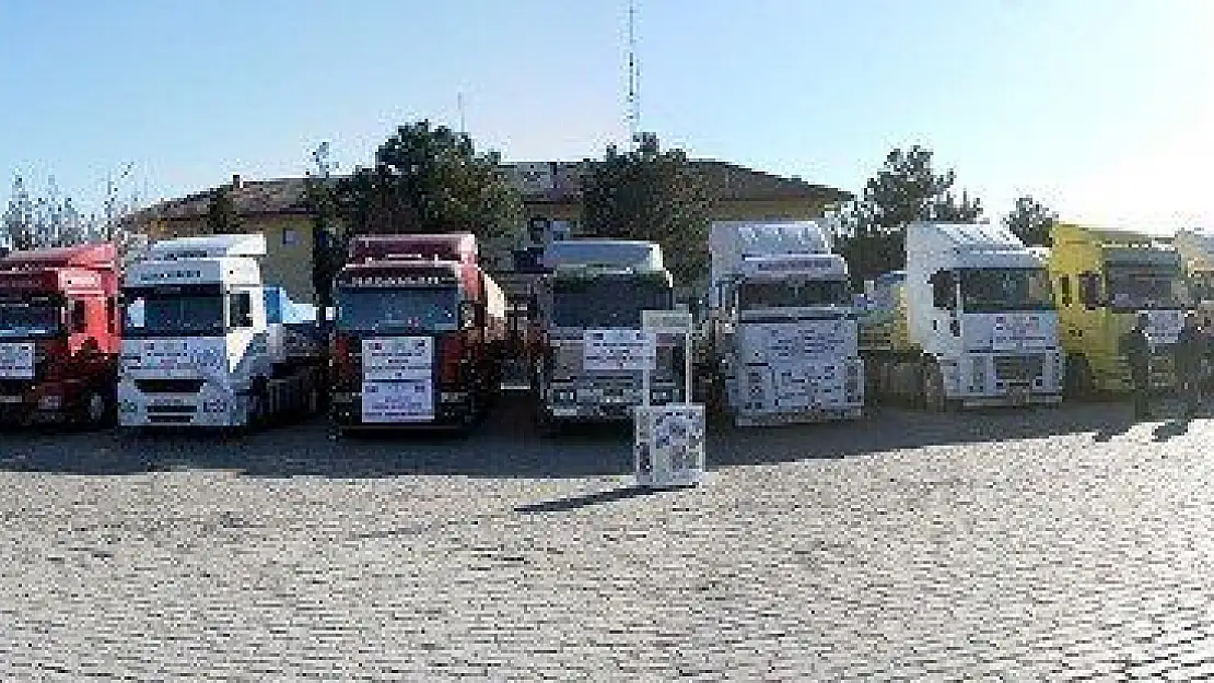 Öğrencilerden 2 Tır Yardım