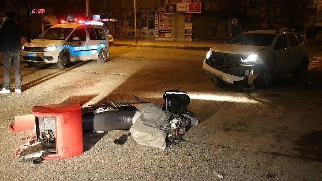 İki Araç Kaza Yaptı!