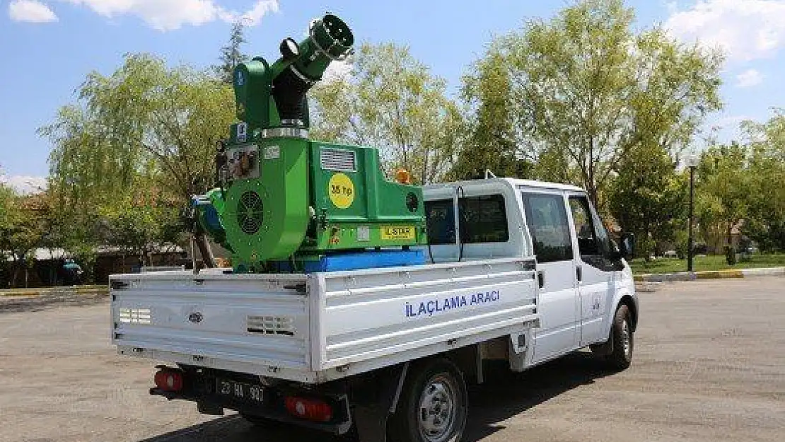 Belediyeye 2 Yeni İlaçlama Aracı