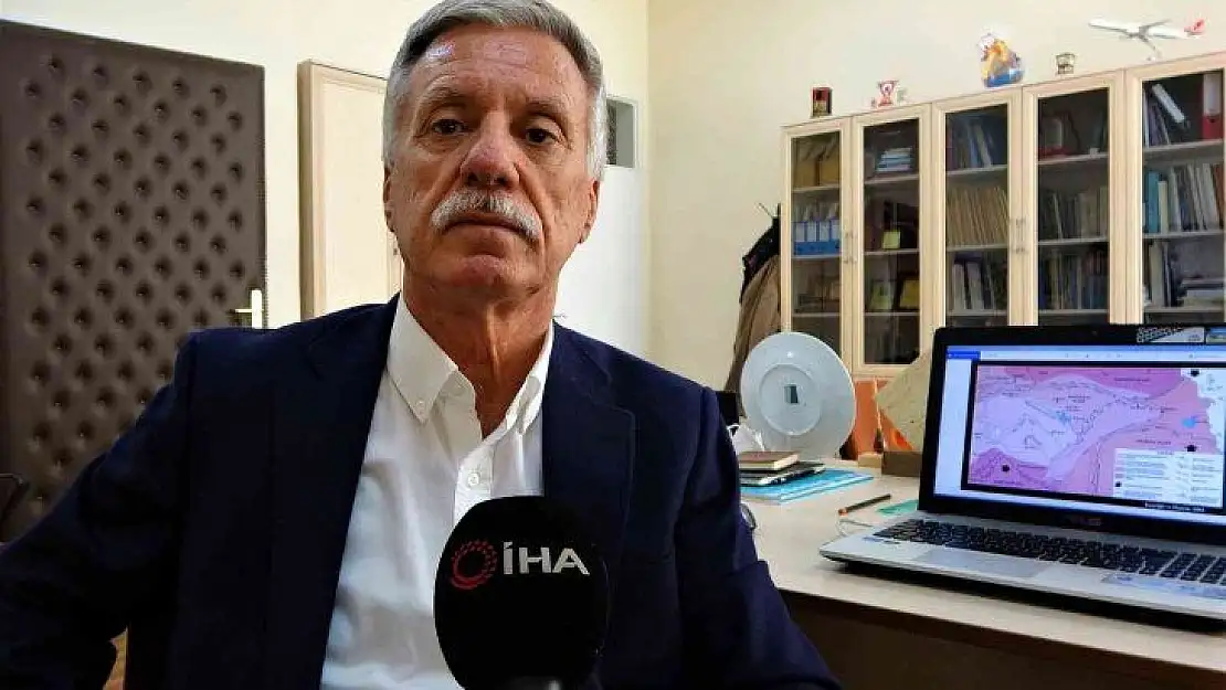 Jeoloji uzmanı Prof. Dr. Aksoy açıkladı..