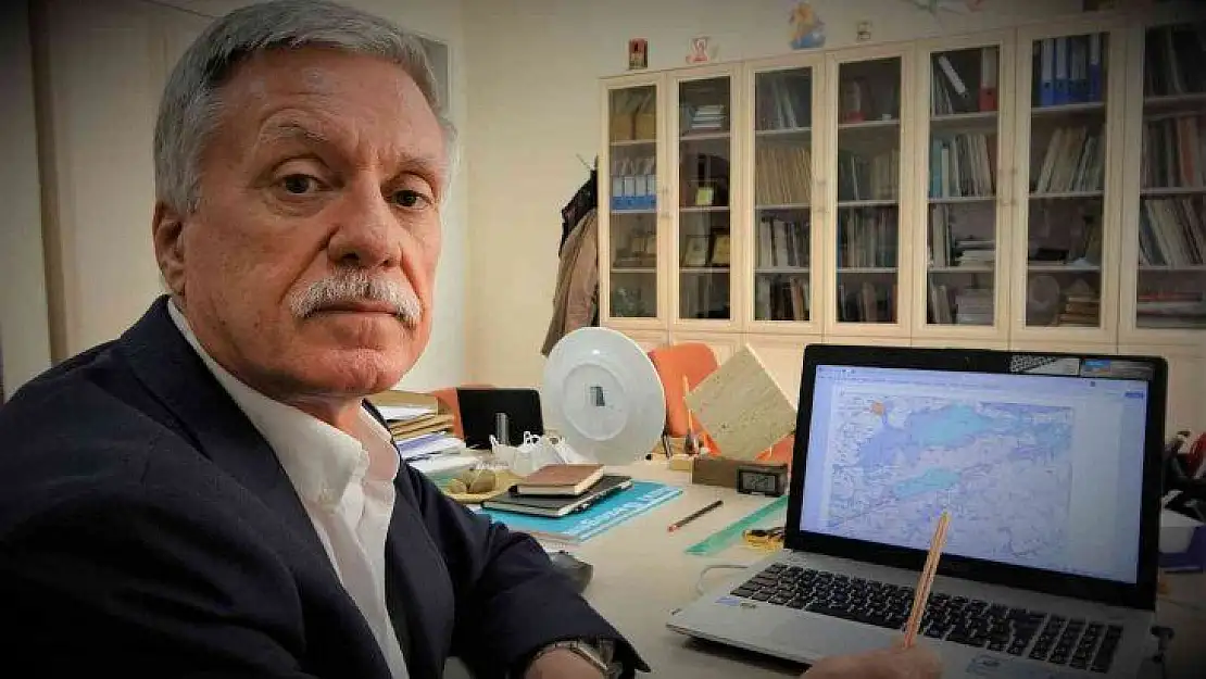 Jeoloji uzmanı Prof. Dr. Aksoy, açıkladı.