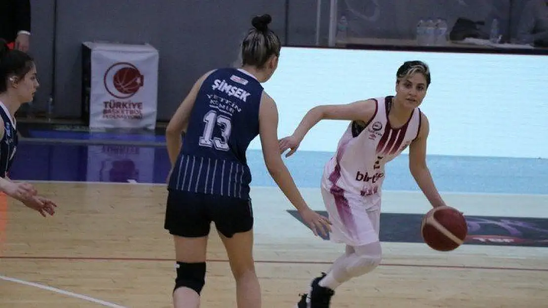 Kadınlar Basketbol Süper Ligi: Elazığ İl Özel İdare: 83 - Samsun Canik Belediye: 34