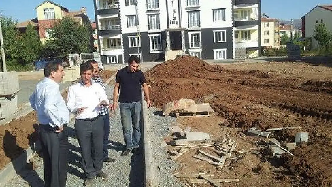 Kovancılar'a Yeni Park Yapılıyor