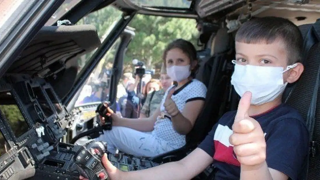 Lösemili Çocukların Helikopter Keyfi