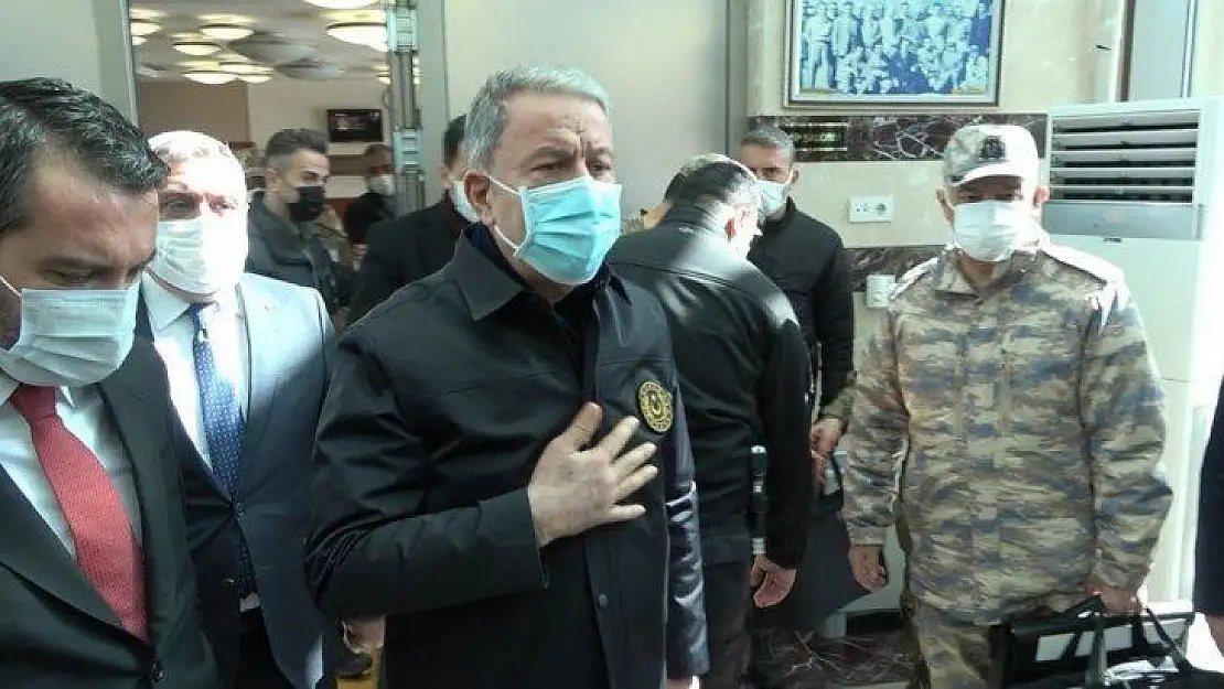 Milli Savunma Bakanı Akar: 'Yaralıların durumu şu an iyi ve kontrol altında'