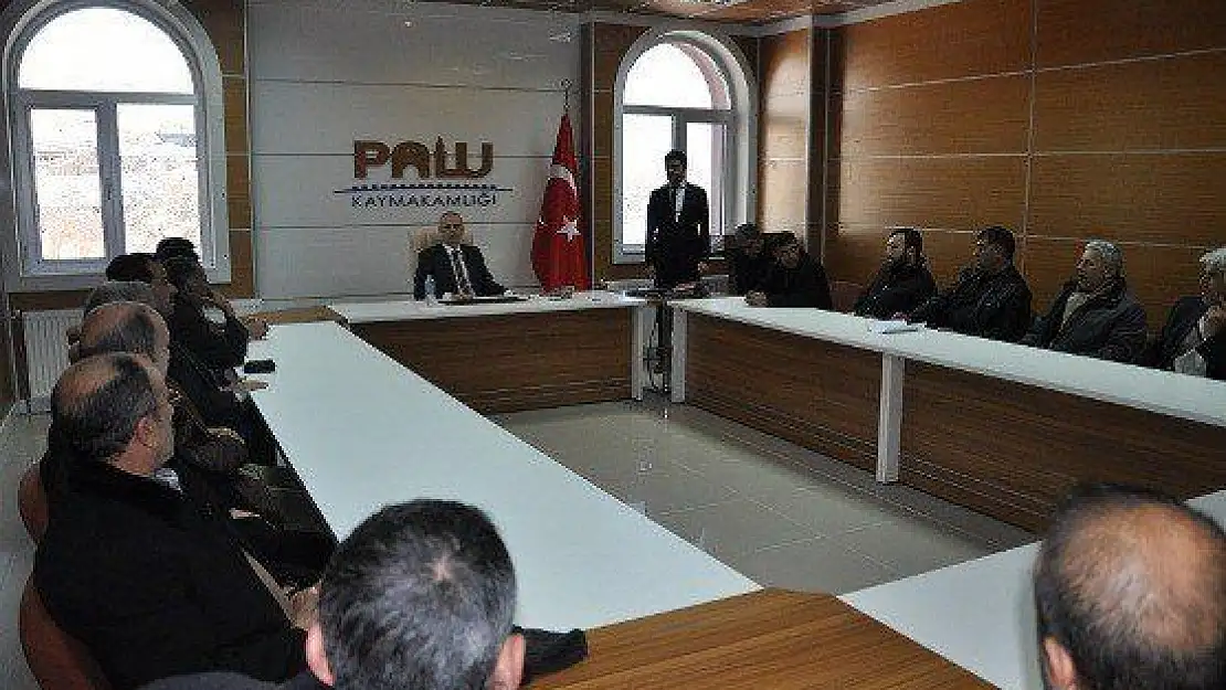 Palu'da Mütevelli Heyeti Seçimi